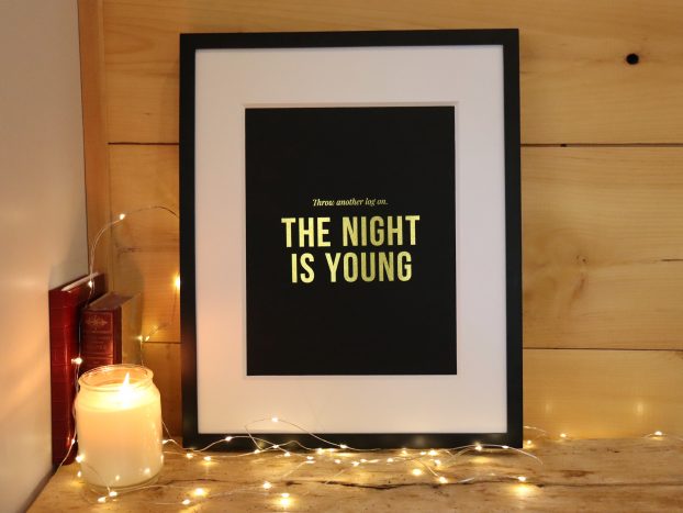Night Series Print - The Night is Young