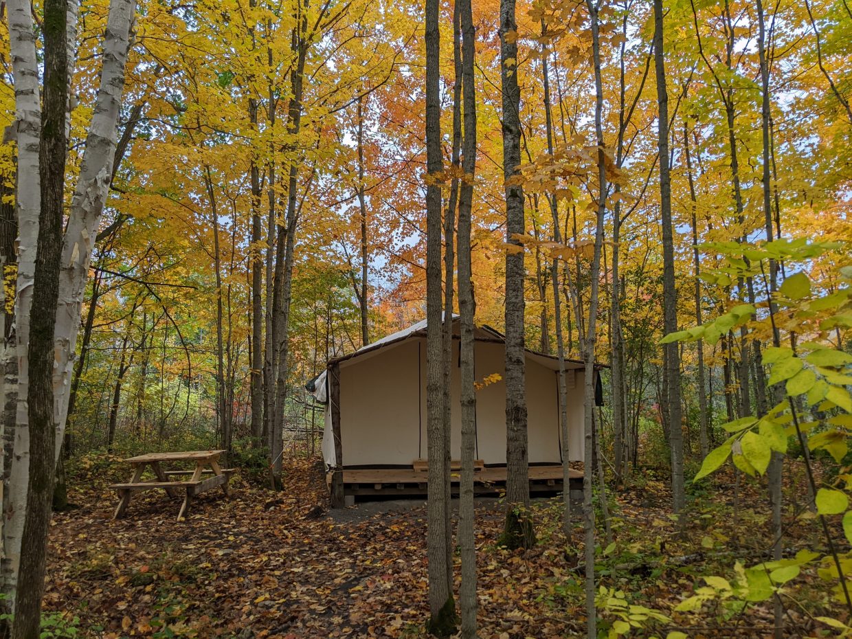 Cicily Glamping Tent Fall