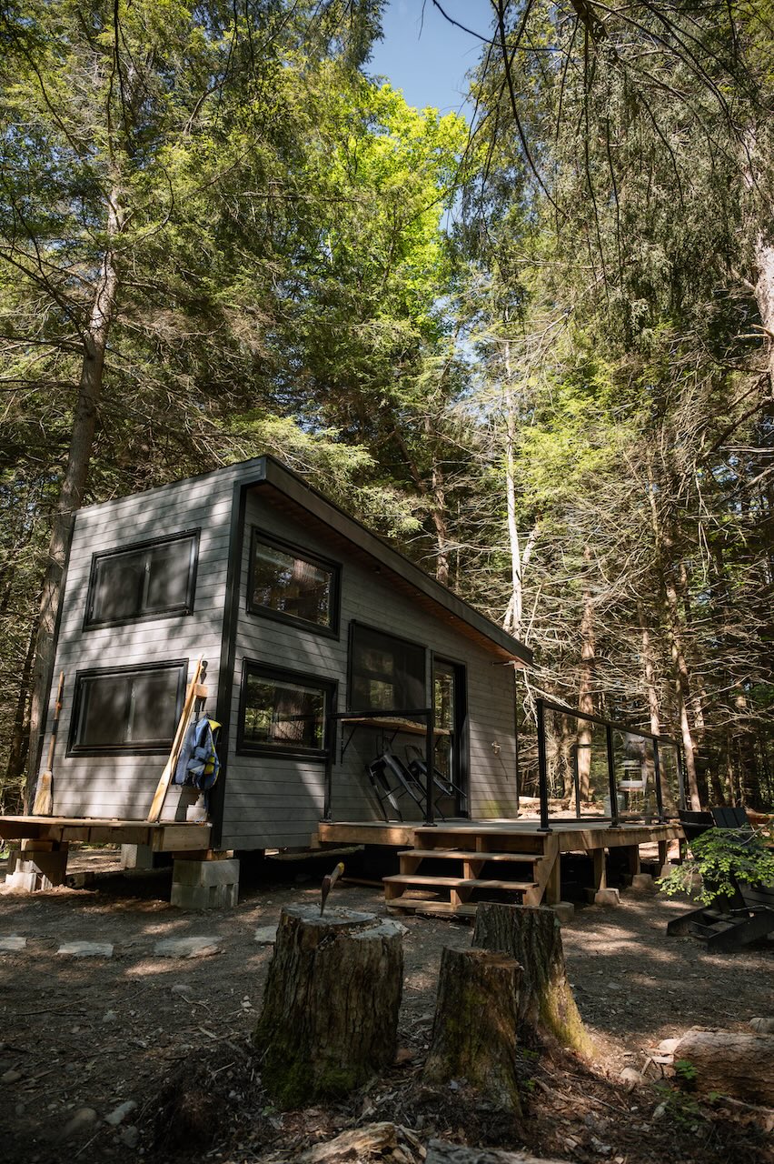 Kaya Cabin Summer Exterior