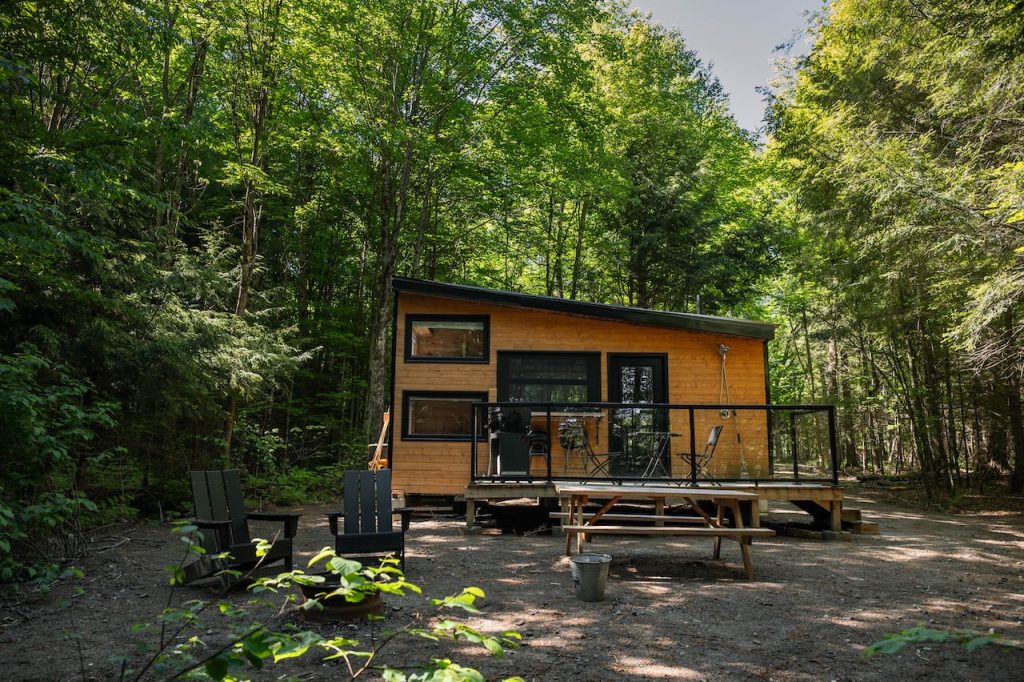 Willow Cabin Site Exterior Summer